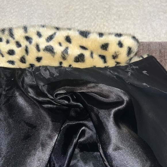 Y2K Free People Animal Print Swing Jacket- size 2 - Picture 3 of 11